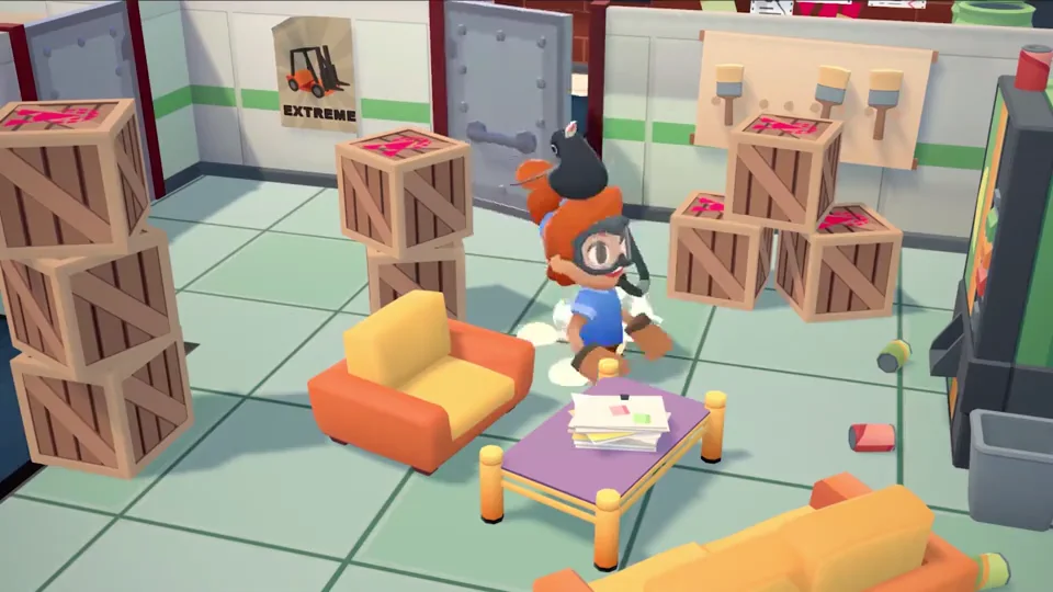 Moving Out — gameplay from the official trailer