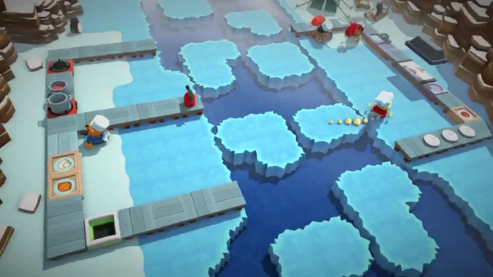 Overcooked — gameplay from the official trailer