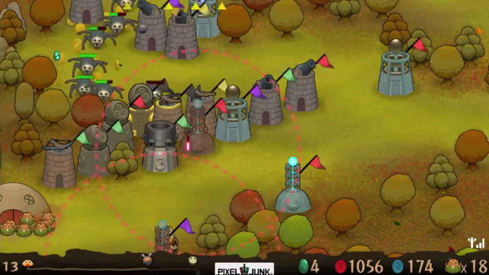 PixelJunk Monsters Ultimate — gameplay from the official trailer