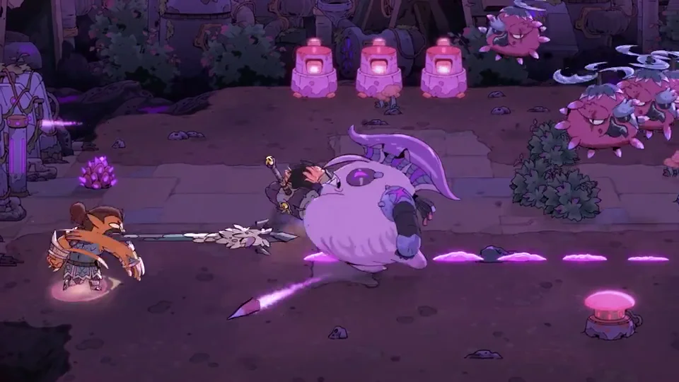 Rotwood — gameplay from the official trailer